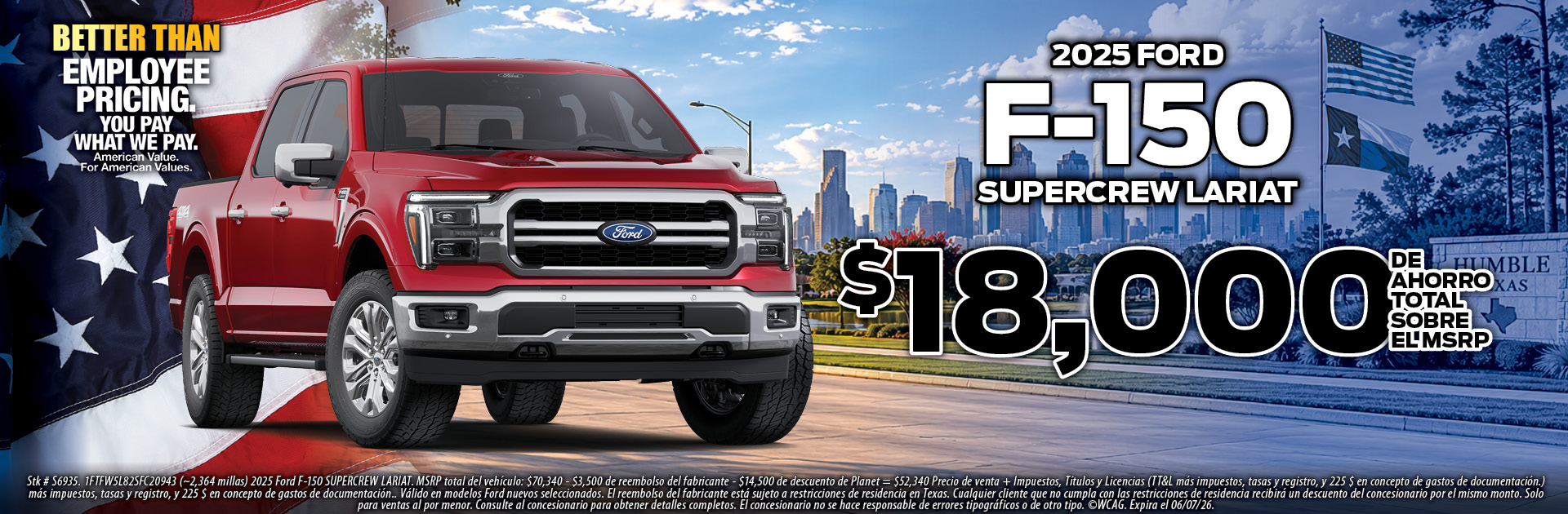 Planet Ford Mes de la Camioneta Ford Humble Houston Kingwood