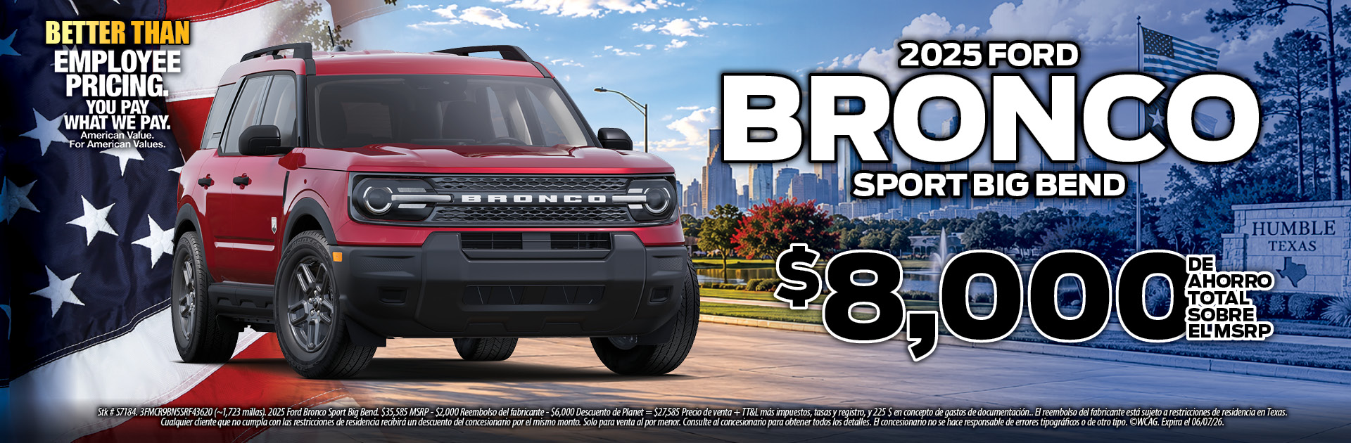 Nuevo Ford Bronco Houston Katy